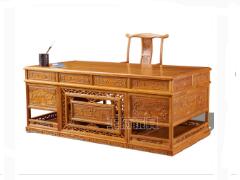 北京老榆木家具写字台办公桌