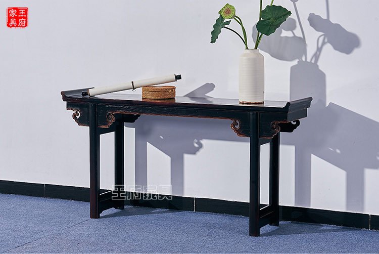 新中式老榆木古典供桌